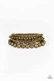 Paparazzi Rose Garden Gala - Brass Bracelet