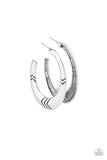 Paparazzi Tribe Pride Silver Hoop Earring