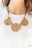 Paparazzi Pop The Cork - Blue Necklace - The Jewelry Box Collection 