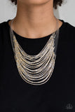 Paparazzi Catwalk Queen - Multi seed Beads - Necklace and matching earrings - The Jewelry Box Collection 