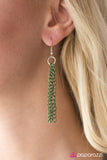 Paparazzi Colorful Calamity - Green Necklace