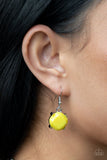 Paparazzi Prismatic Prima Donna Yellow Necklace Exclusive