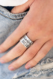 Paparazzi Dream Louder Silver Ring Fashion Fix July 2020