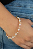 Paparazzi decadently dainty gold bracelet - The Jewelry Box Collection 