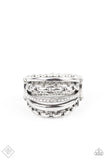 Paparazzi LINK Out Loud - White Ring